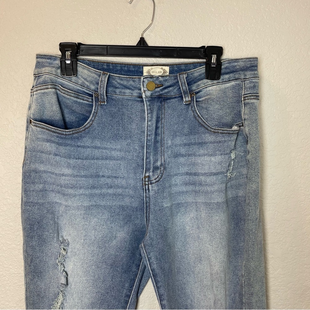 JOYFOLIE Mia Joy Women's Skinny Stretchy High Rise Blue Jeans Size 30 - Picture 2 of 10